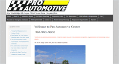 Desktop Screenshot of proautomotive.us