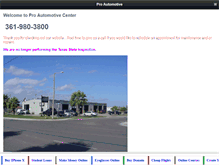 Tablet Screenshot of proautomotive.us
